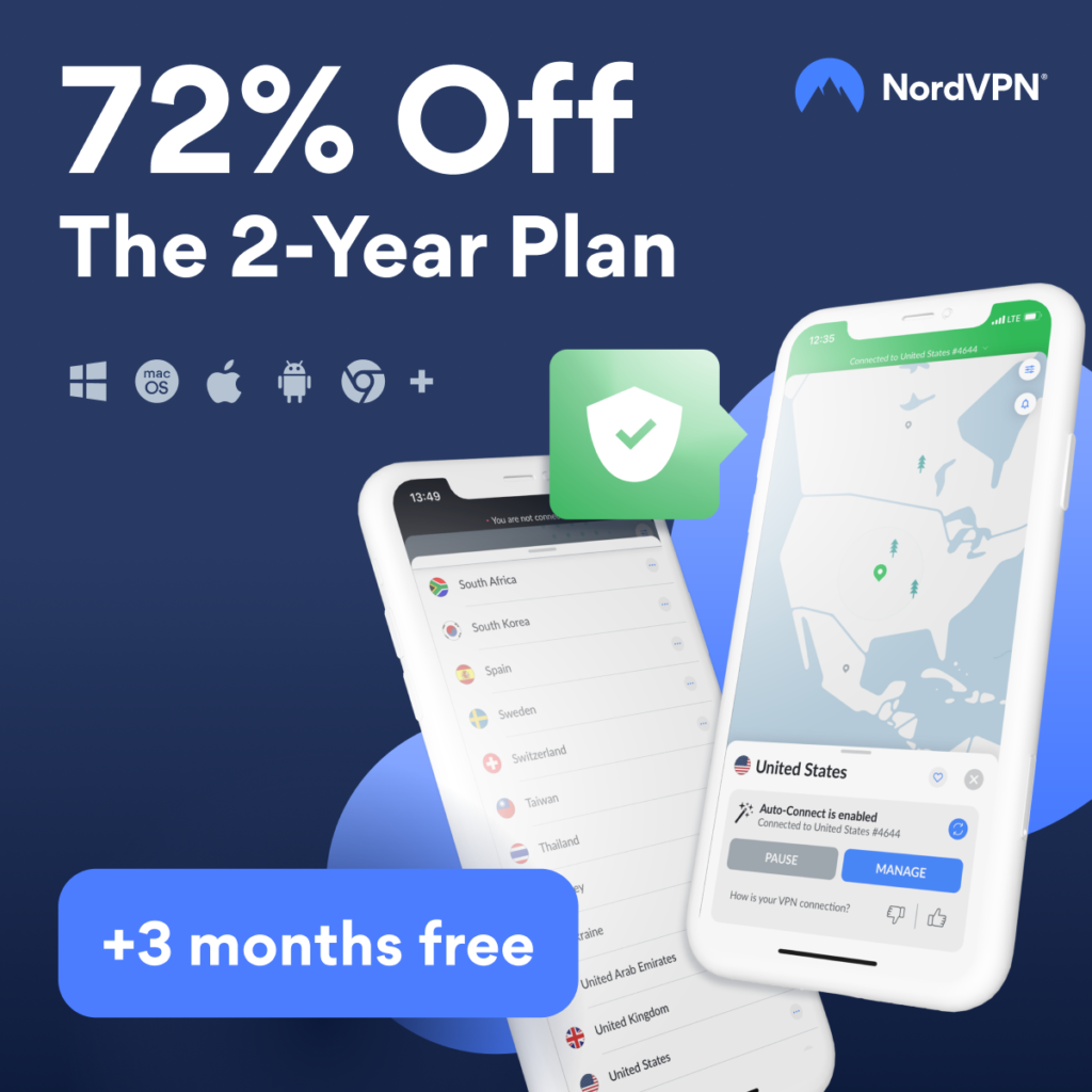 Top VPN discounts