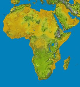 BBC iPlayer Africa Map