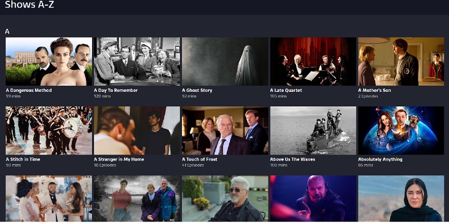 ITV Live Stream Site